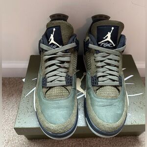 Men’s Air Jordan 4 Retro SE Craft Medium Olive FB9927-200 Size 9